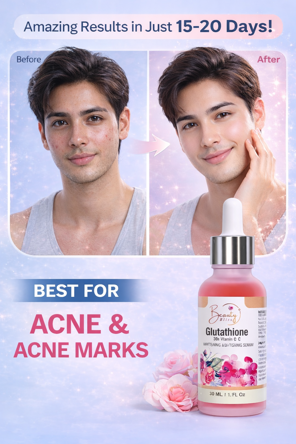 GLUTATHIONE + 30X VITAMIN C SERUM