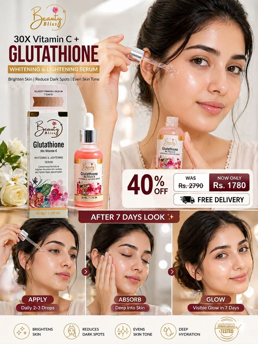 GLUTATHIONE + 30X VITAMIN C SERUM