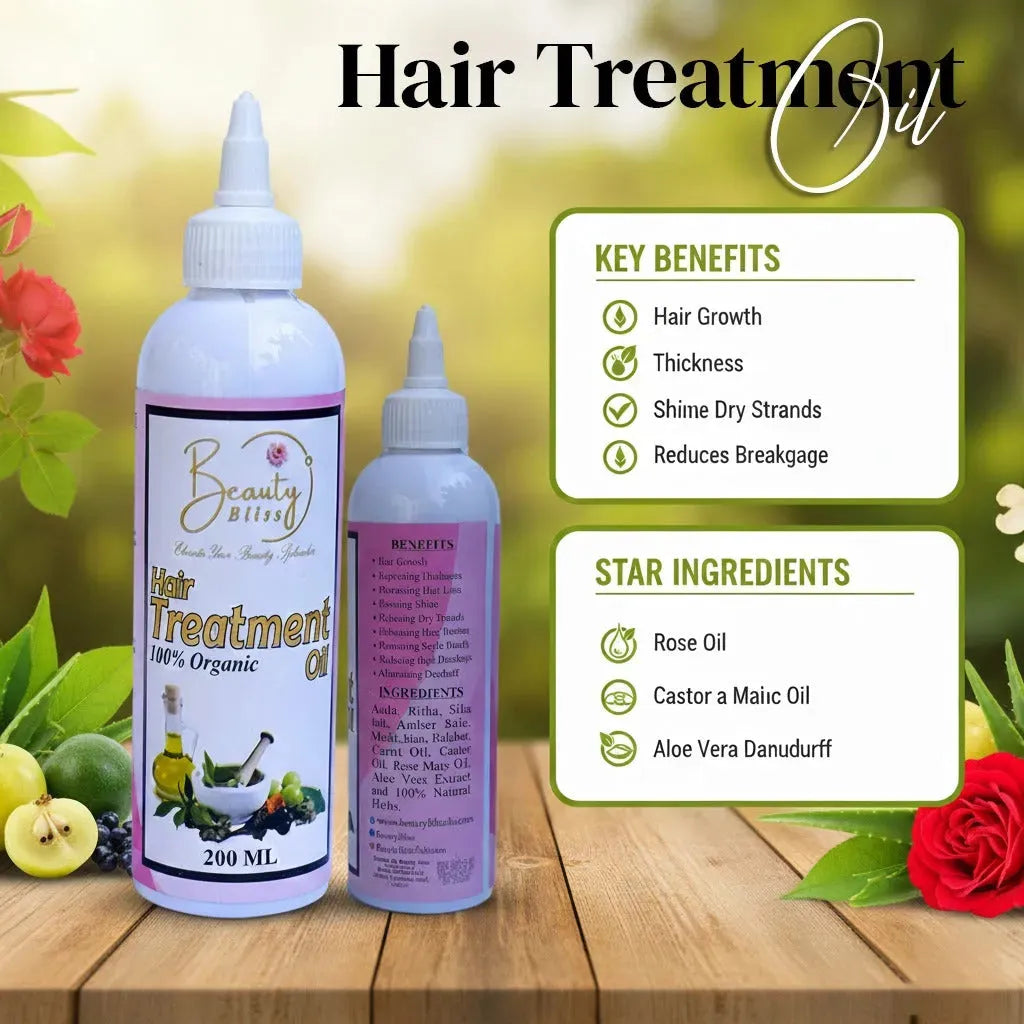 Hair care Oil 100% Organic 200 ML BIG SIZE